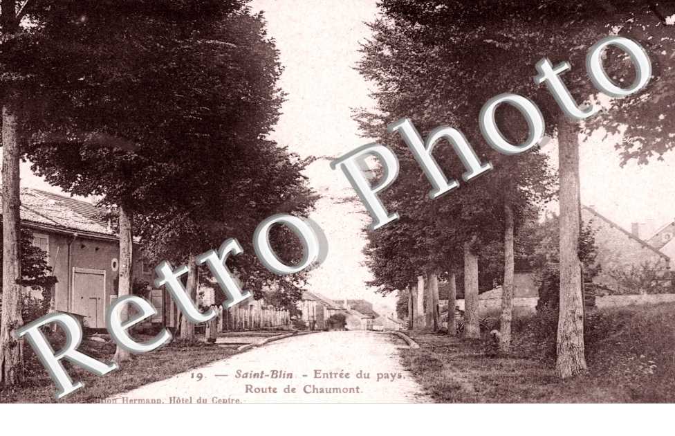 entree du pays, route de Chaumont