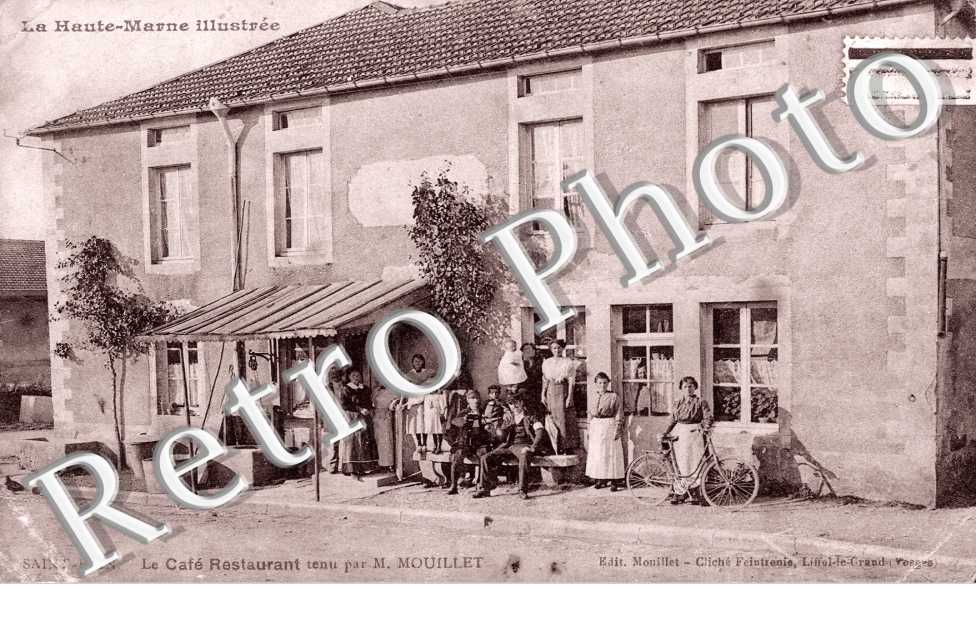 cafe-restaurant tenu par M. Mouillet