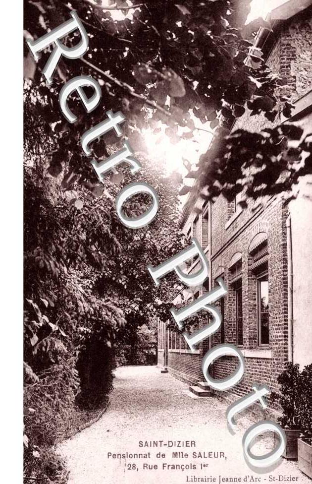 pensionnat de Melle Saleur - 28, rue Francois 1er