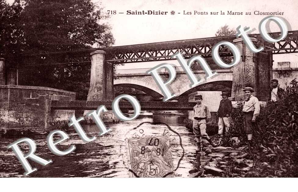 Pont sur la Marne au Closmortier