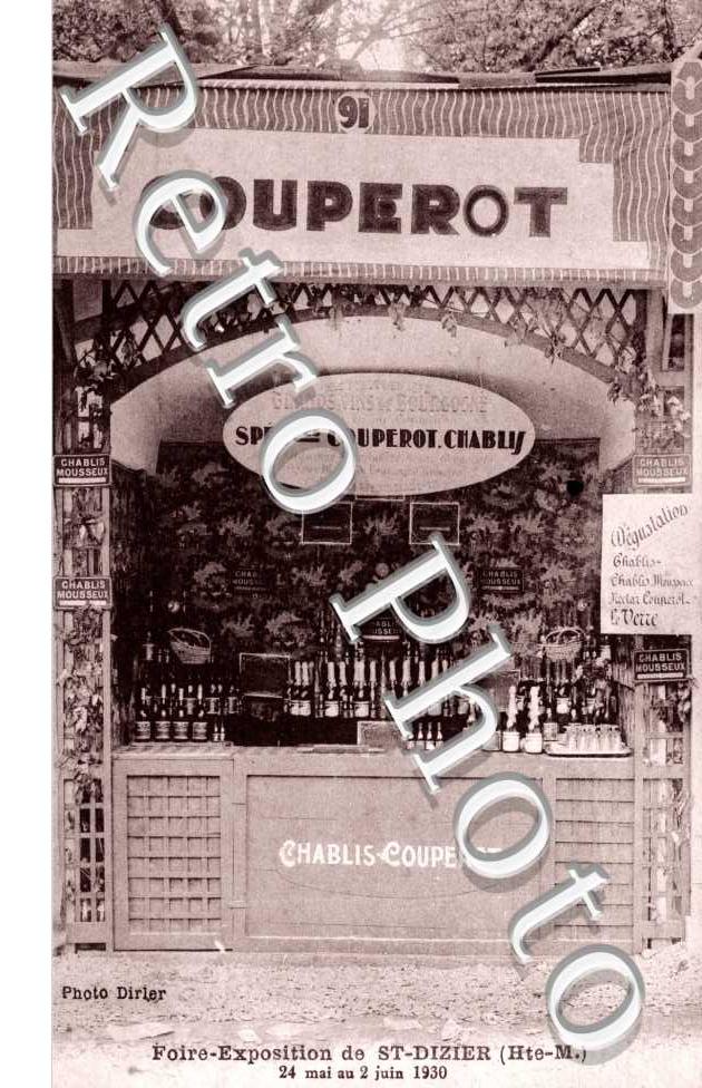 Foire-Exposition de Saint-Dizier - Chablis Couperot - 24 mai au 2 juin 1930