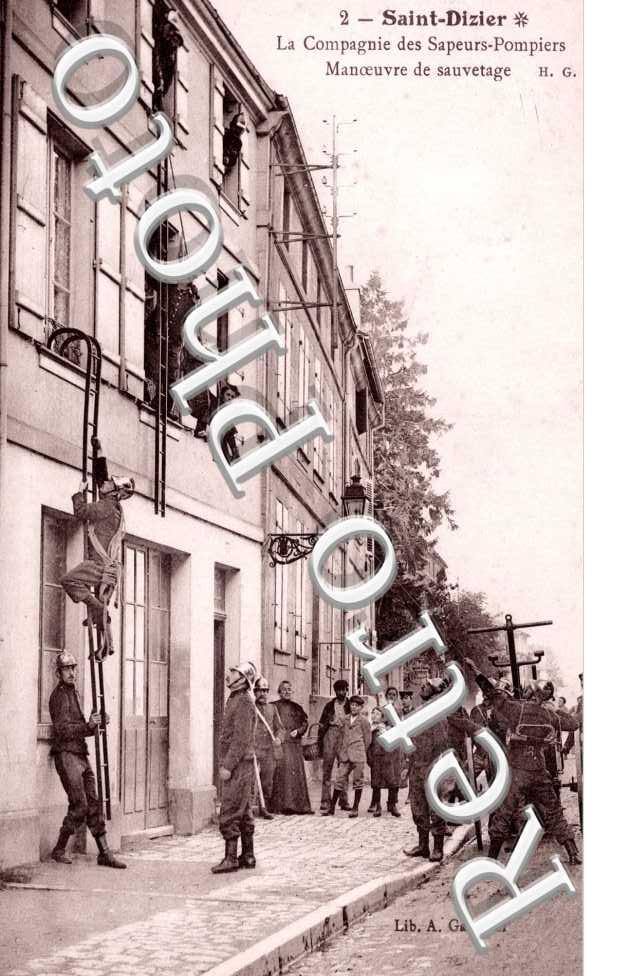 la compagnie des Sapeurs-Pompiers Manoeuvre de sauvetage