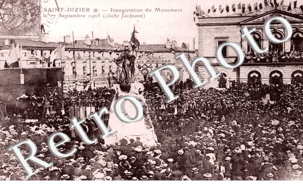 inauguration du monument le 17 septembre 1905