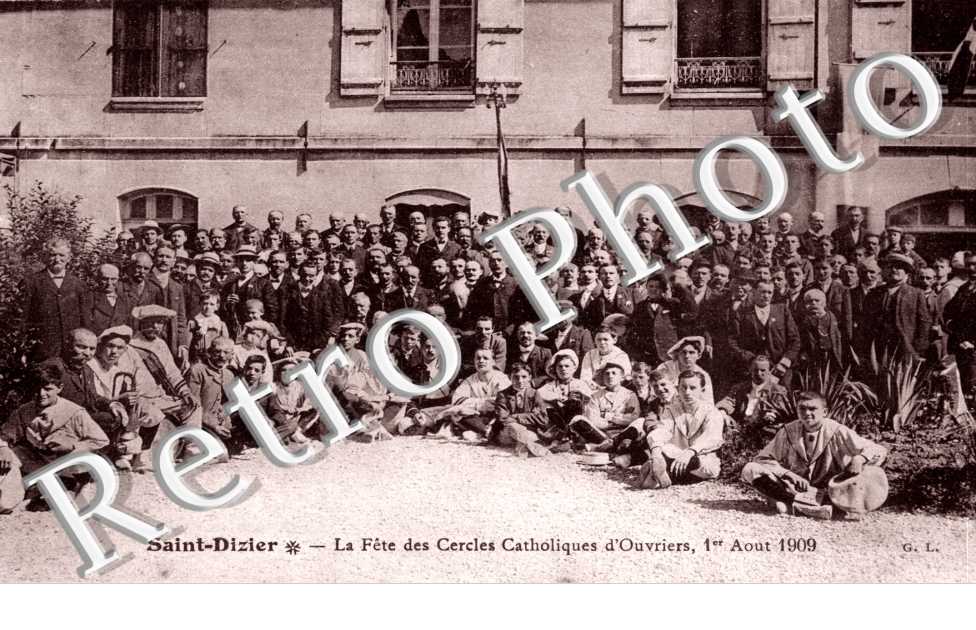 la fete des cercles catholiques d'ouvriers - 1 1er aout 1909