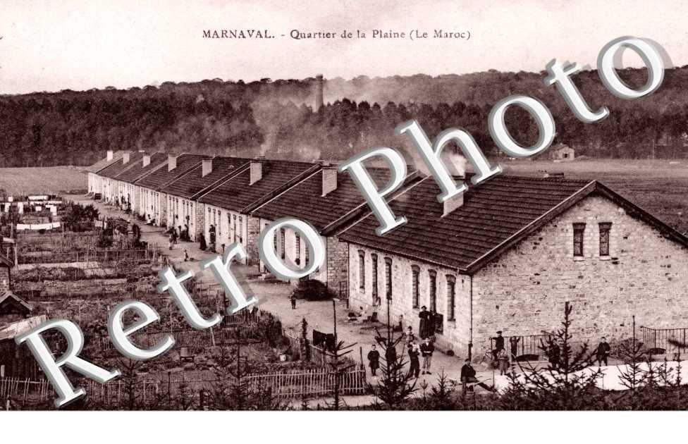 MARNAVAL  quartier de la plaine