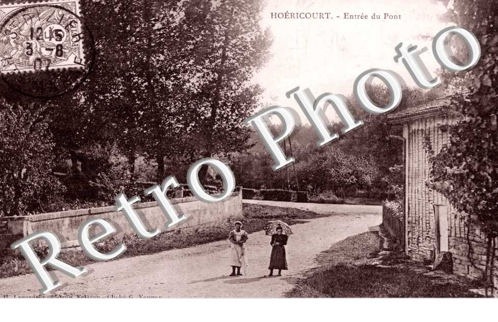 HOERICOURT  entree du pont