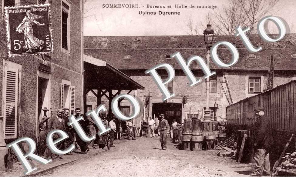 Bureaux et halle de montage -   usines Durenne