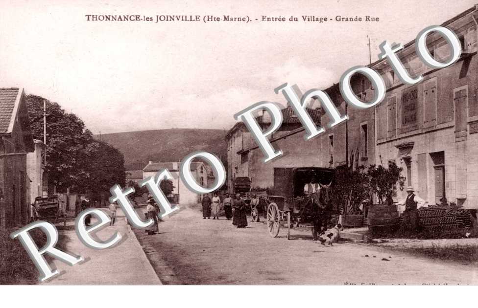 Entree du village et grande rue