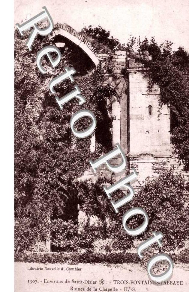 Ruines de la chapelle