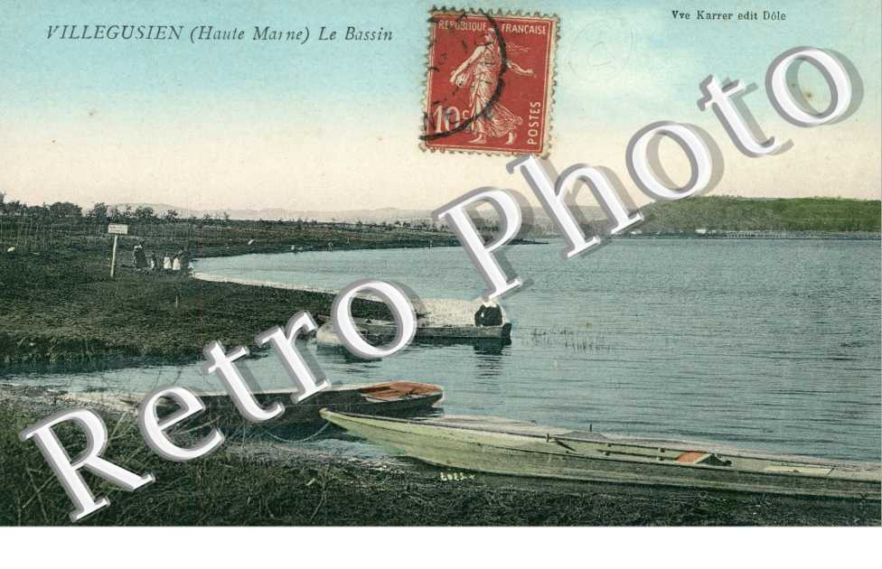 le bassin - carte couleur