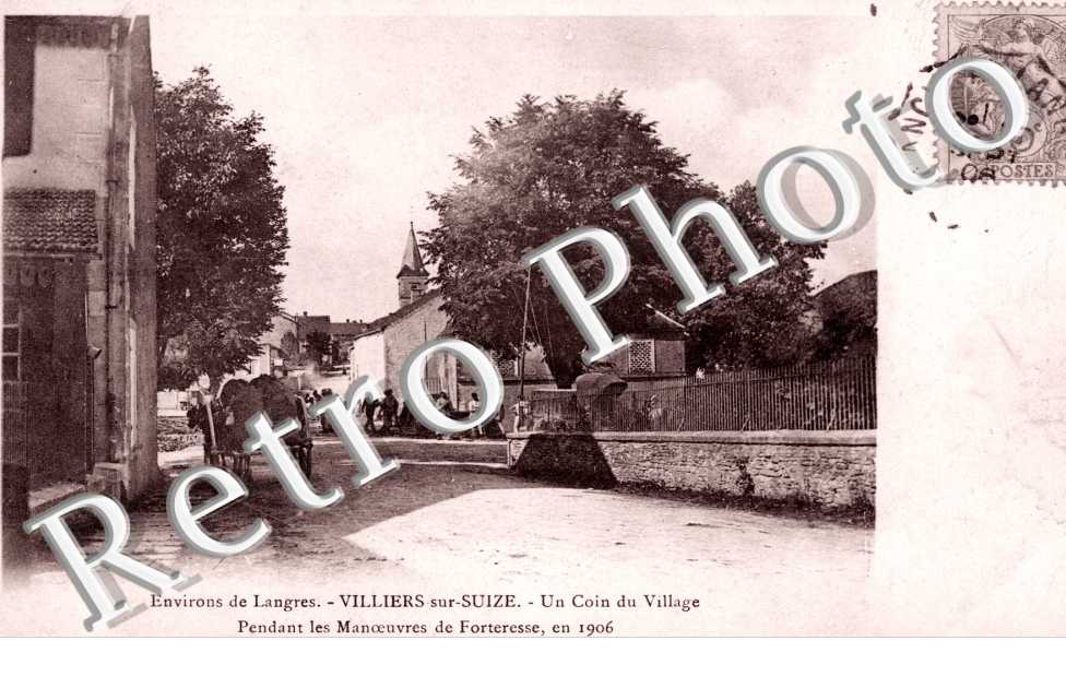 Un coin du village - manoeuvres de forteresse 1906