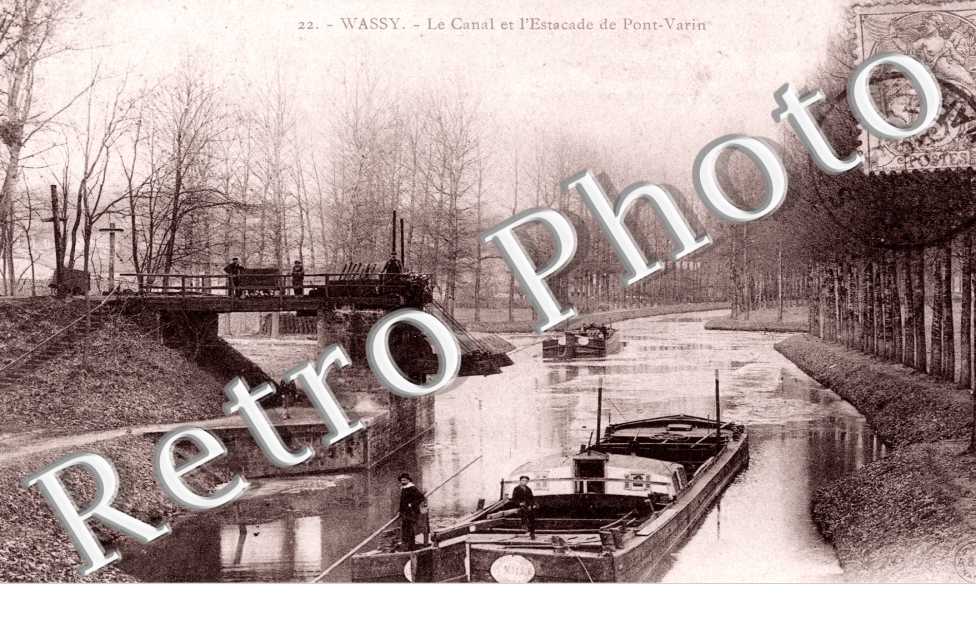 le Canal et l'Estacade de Pont-Varin