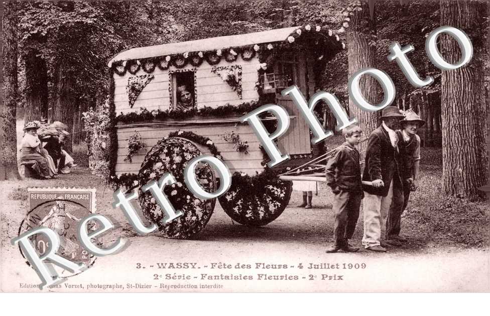 fete des fleurs - 4 juillet 1909