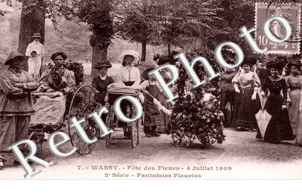 fete des fleurs - 4 juillet 1909