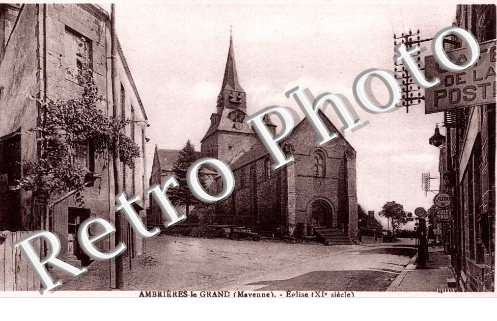Ambrieres le Grand, l'Eglise