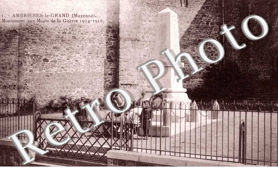 Monument aux morts de la guerre 1914 1918
