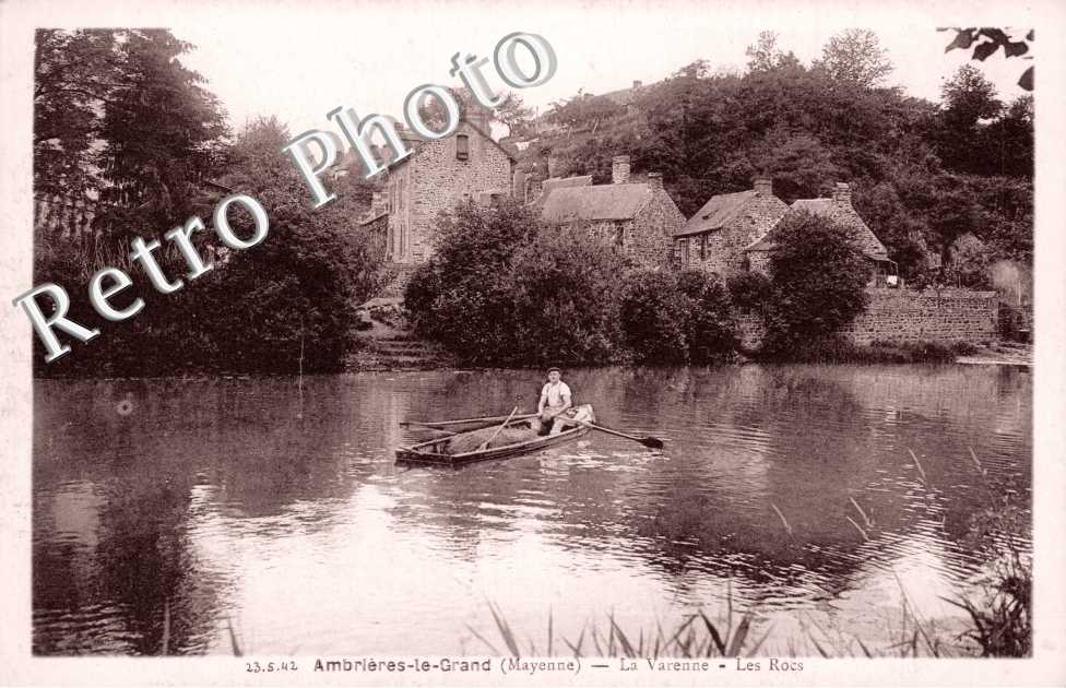 Ambrieres le Grand, la Varenne, les Rocs