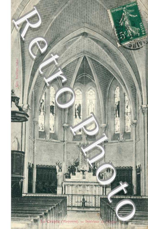 Intérieur de l'Eglise