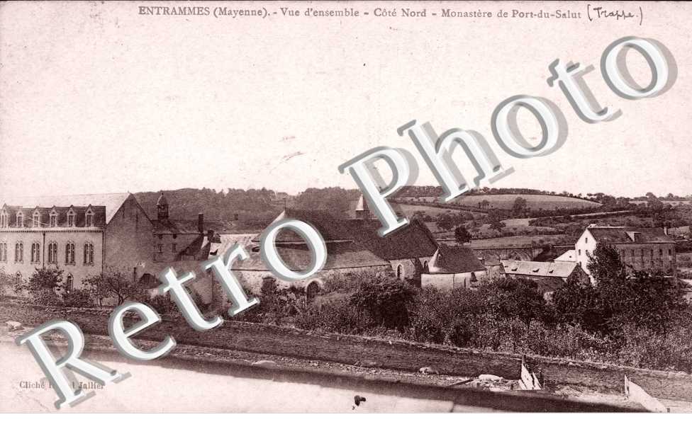 vue d&#039;ensemble cote nord - monastere du Port du Salut