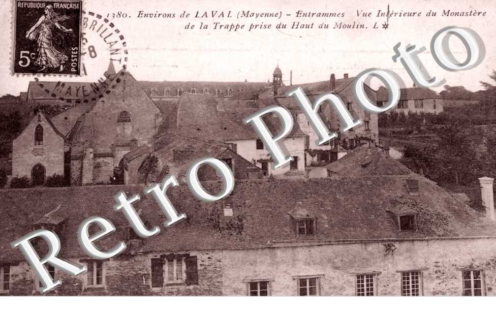 vue interieur du monastere de la trappe