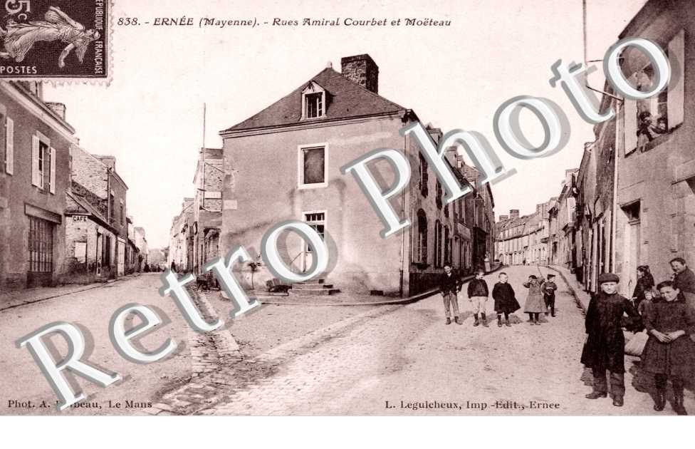 rue amiral Courbet et Moëteau