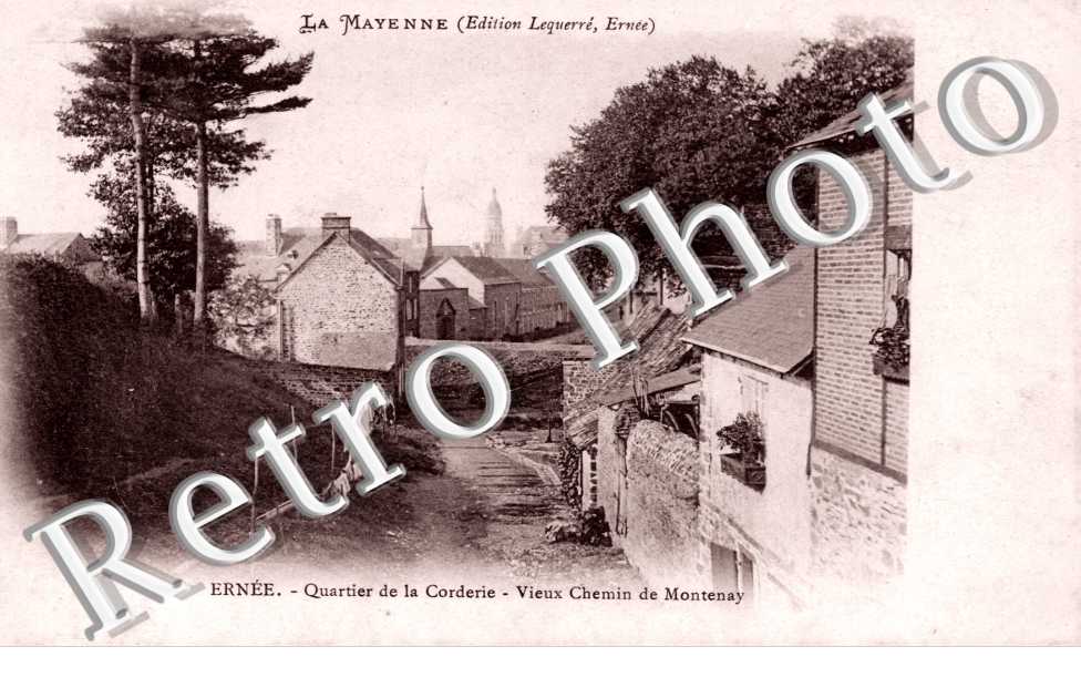 Quartier de la Corderie, Vieux Chemin de Montenay