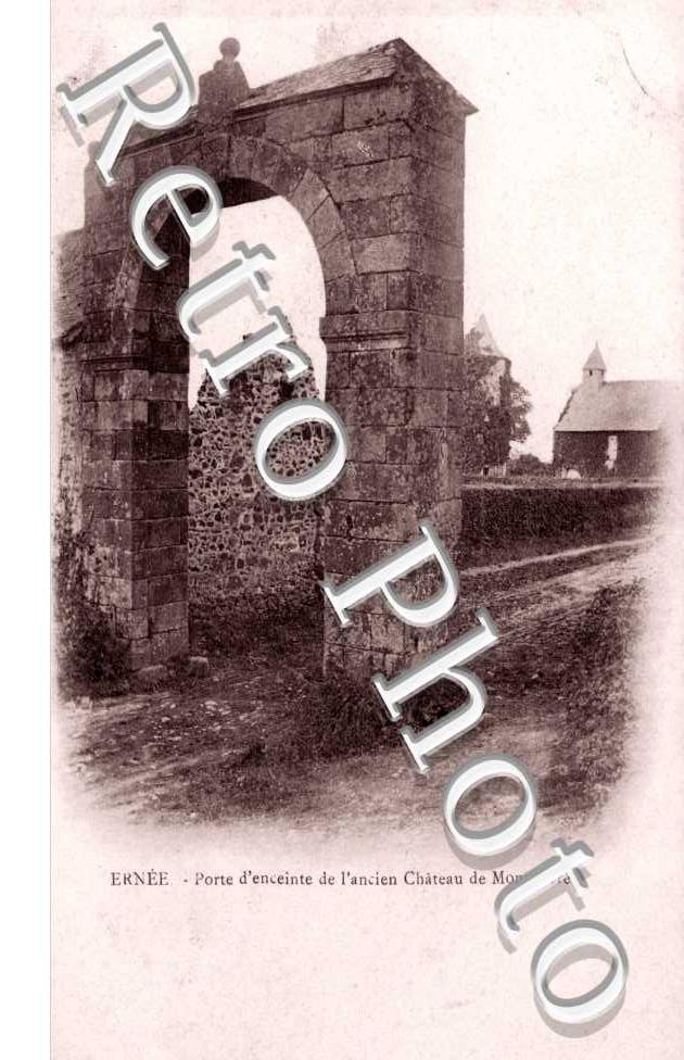 Porte d&#039;enceinte de l&#039;ancien chateau de Monguerre