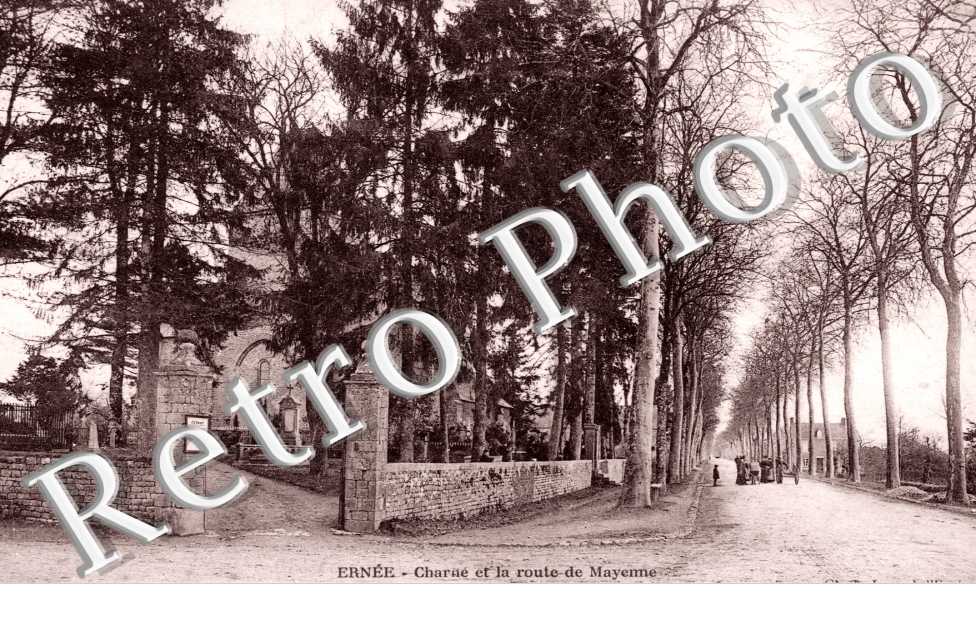 Charne et la route de mayenne
