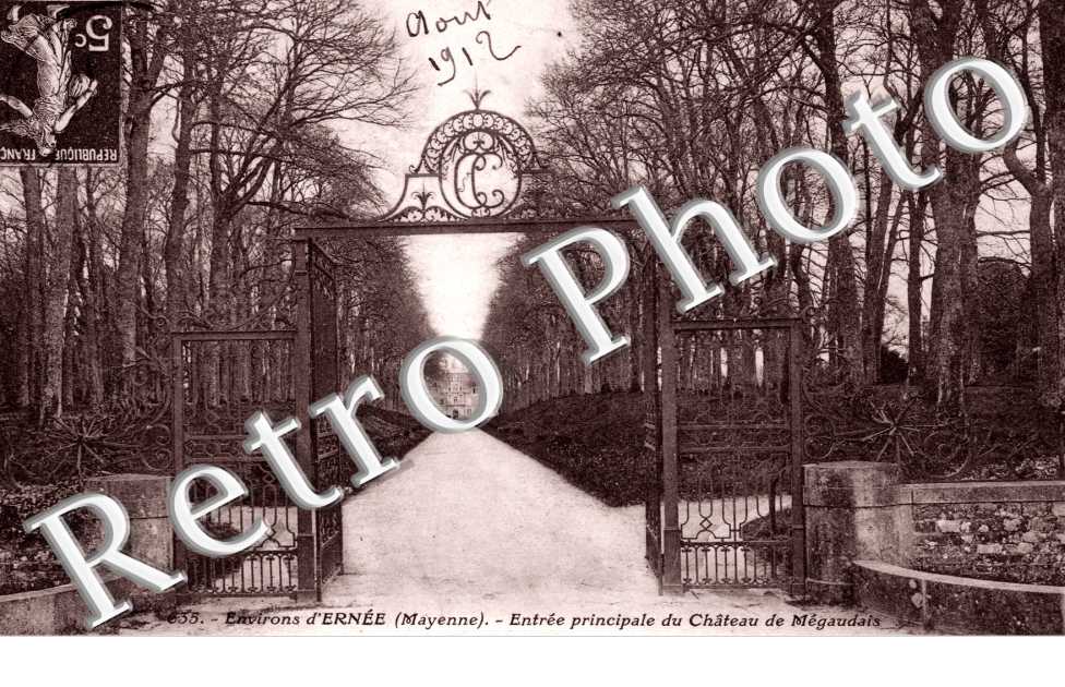 entree principale du Chateau de Megaudais