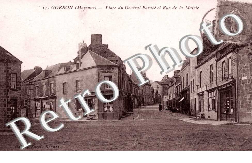 Place du General Barabe et Rue de la Mairie