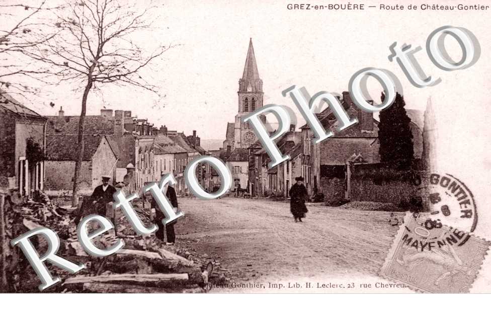 Route  de chateau-Gontier
