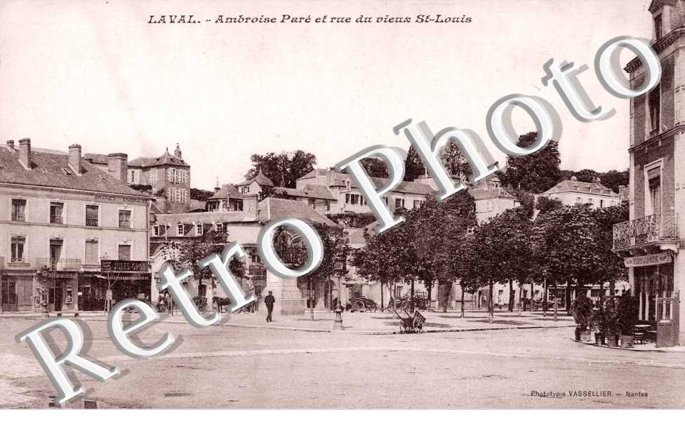 Ambroise Pare et Rue du vieux Saint Louis
