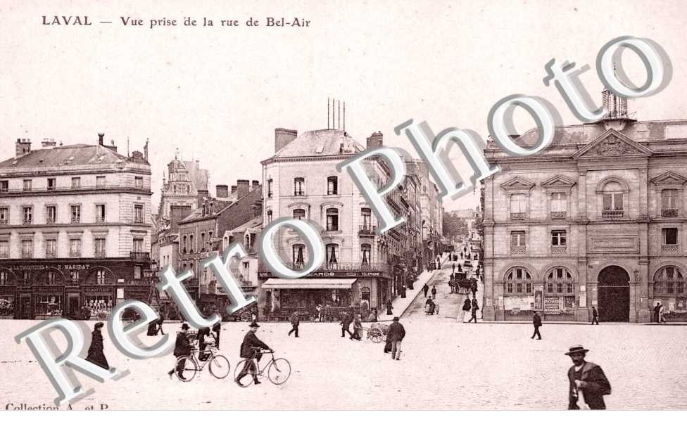 Vue prise de la Rue de Bel Air