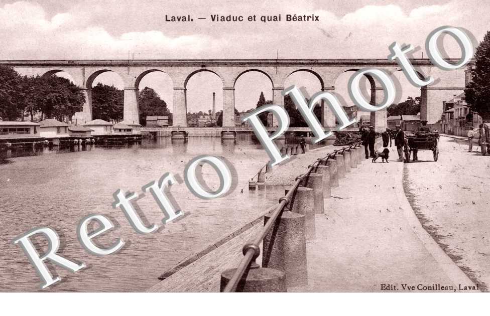 Viaduc et quai Beatrix