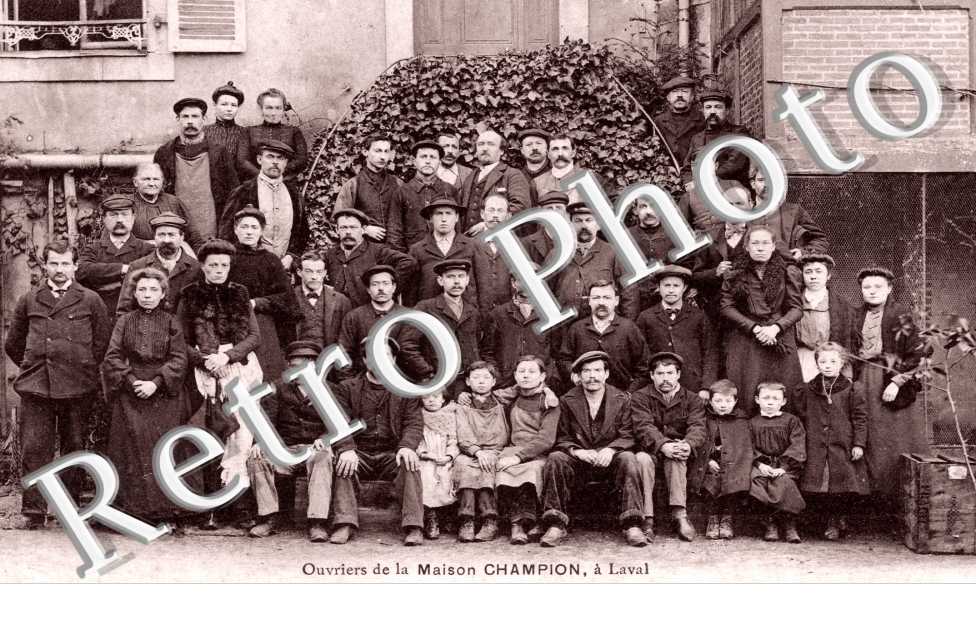 Ouvriers de la Maison Champion