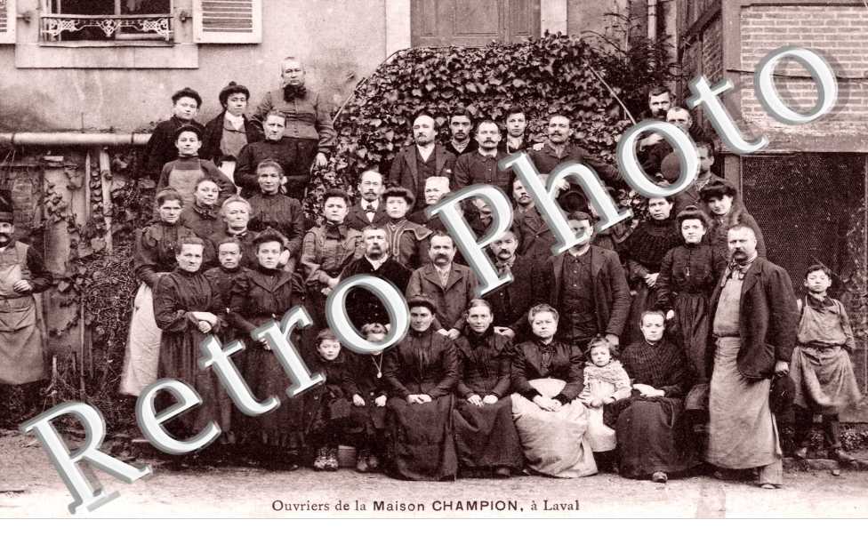 Ouvriers de la Maison Champion