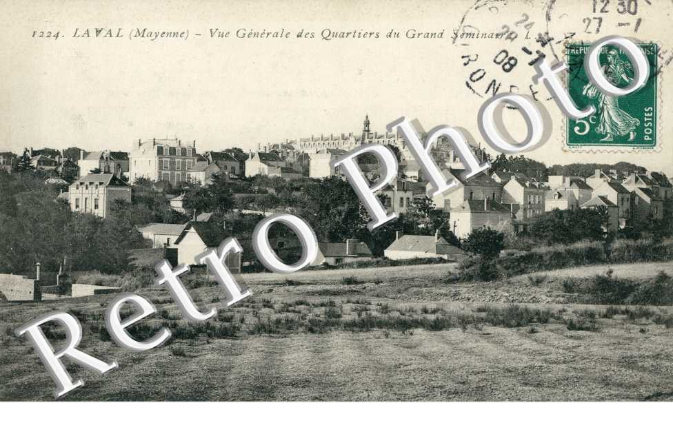 Vue génerale des Quartiers du Grand Séminaire