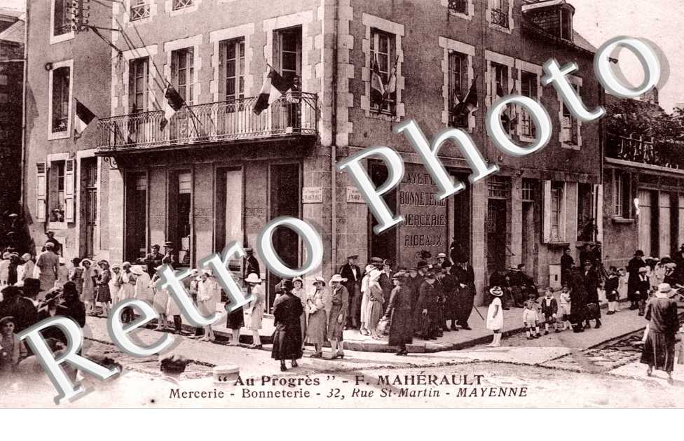 rue st martin - F. Maherault mercerie - bonneterie