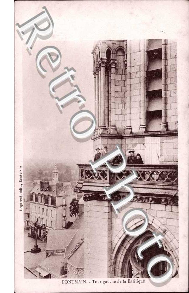 tour gauche de la basilique