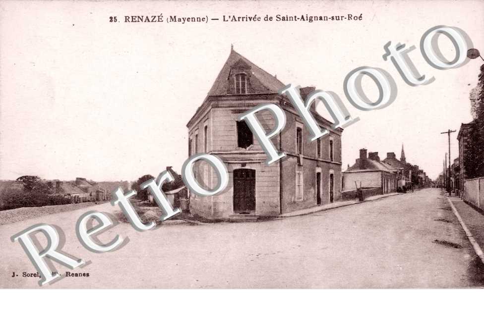 Arrivee dans le Village