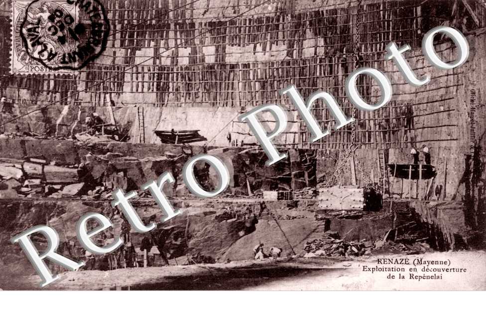 Exploitation en decouverture de la Repenelai