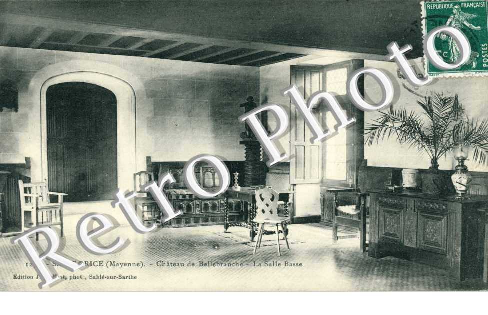 Chateau de Bellebranche - La salle Basse