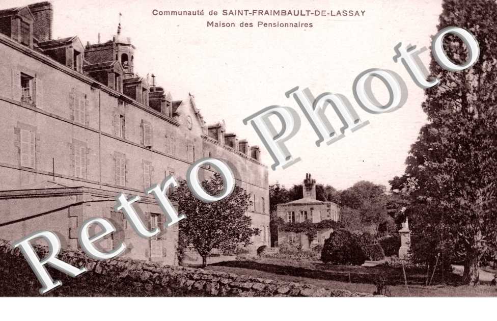 Communauté de Saint-Fraimbault-de-Lassay maison des pensionnaires