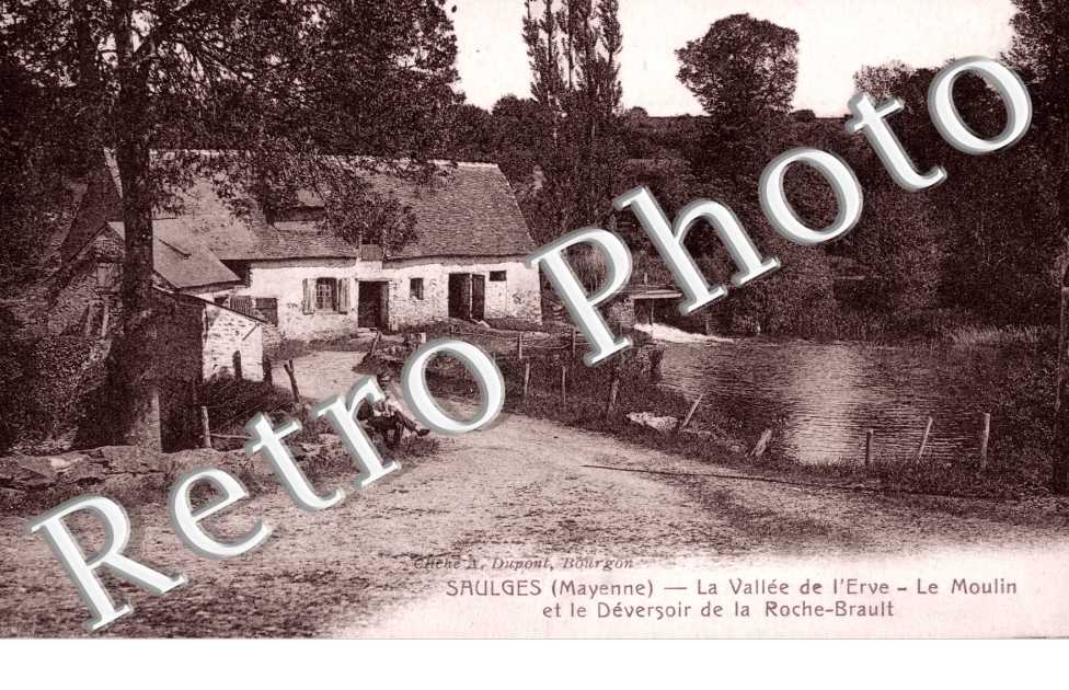 Le Moulin et le Deversoir de la Roche Brault