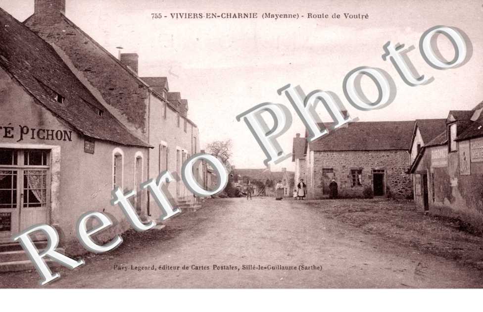 Viviers en Charnie, Route de Voutre