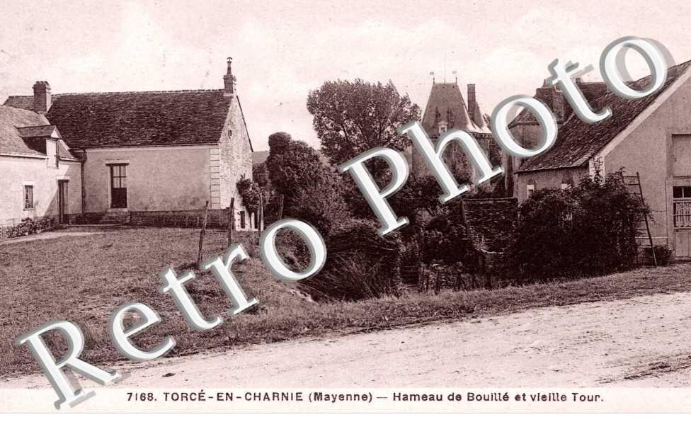 Hameau de Bouille et vieille tour