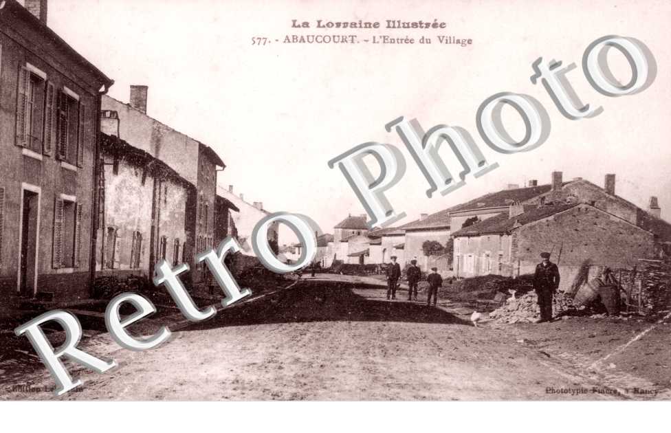 l'entree du village