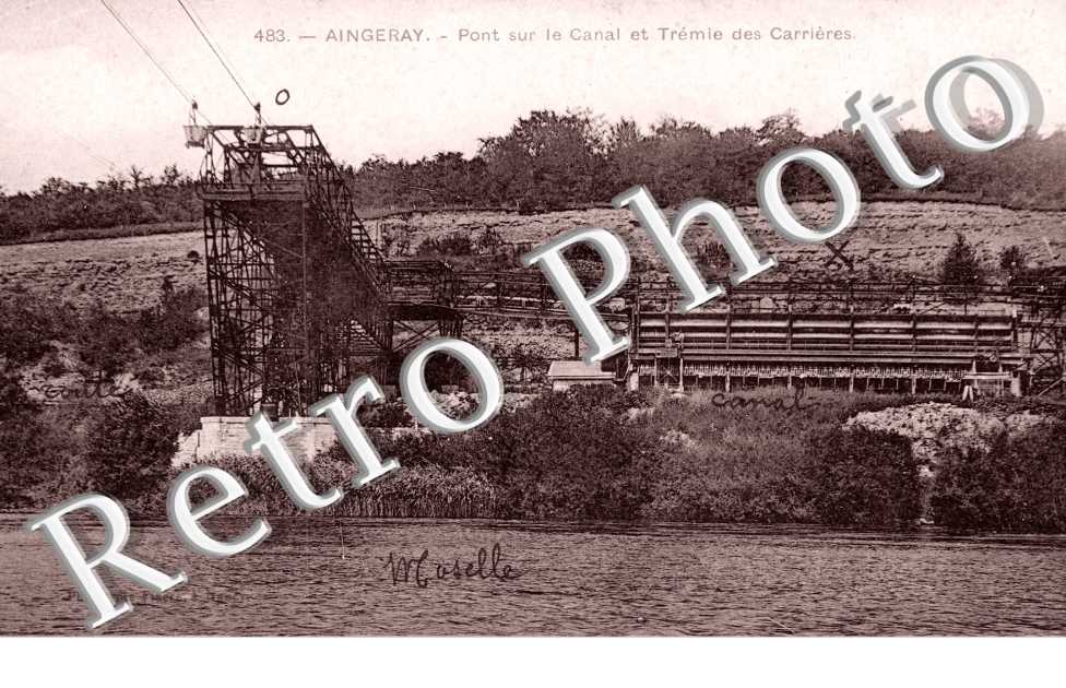 Pont sur le Canal et Tremie des Carrieres