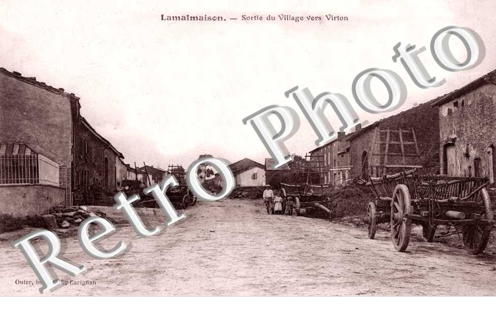 La Malmaison sortie du village vers Virton