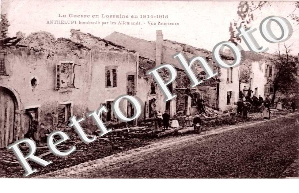 Bombarde par les allemands